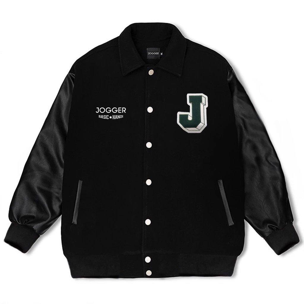 Ảnh minh họa Áo khoác Varsity JOGGER Dạ Phối Tay Da Cao Cấp Chần Bông 3 Lớp chính hãng - Giá tốt Ảnh minh họa Áo khoác Varsity JOGGER Dạ Phối Tay Da Cao Cấp Chần Bông 3 Lớp chính hãng - Giá tốt