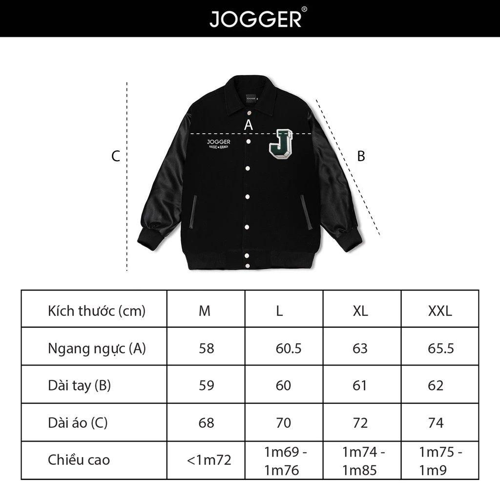Ảnh minh họa Áo khoác Varsity JOGGER Dạ Phối Tay Da Cao Cấp Chần Bông 3 Lớp chính hãng - Giá tốt Ảnh minh họa Áo khoác Varsity JOGGER Dạ Phối Tay Da Cao Cấp Chần Bông 3 Lớp chính hãng - Giá tốt