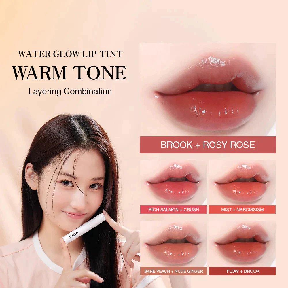 Ảnh minh họa Inga GLASSY Water Glow Lip Tint (SNOWY / GLASSY _ 13 màu) chính hãng - Giá tốt Ảnh minh họa Inga GLASSY Water Glow Lip Tint (SNOWY / GLASSY _ 13 màu) chính hãng - Giá tốt