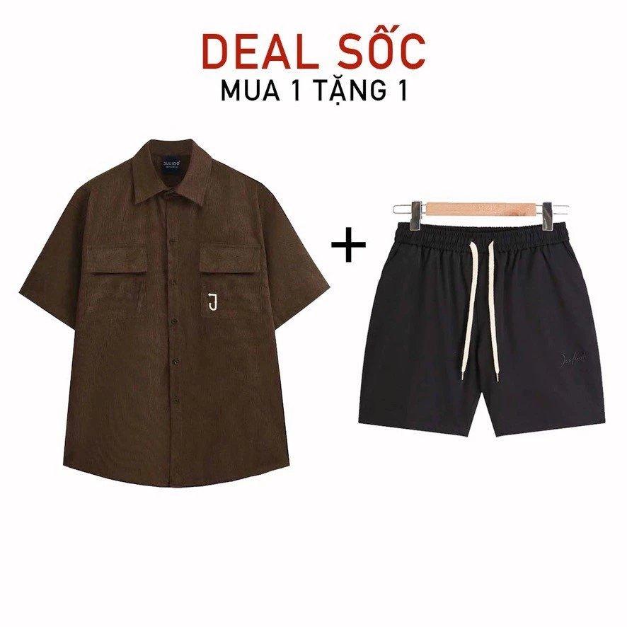 Ảnh minh họa Đồ Bộ (Aó sơ mi và quần kaki dù) JULIDO Nam Nhung Tăm Hè chính hãng - Giá tốt Ảnh minh họa Đồ Bộ (Aó sơ mi và quần kaki dù) JULIDO Nam Nhung Tăm Hè chính hãng - Giá tốt
